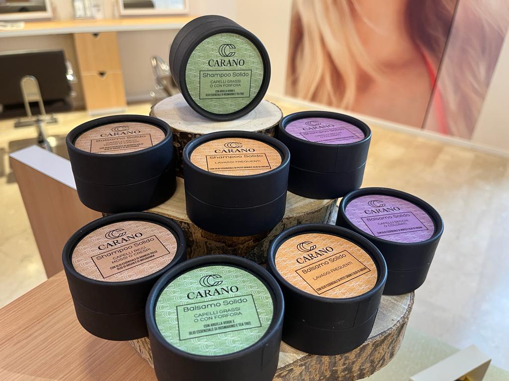 shampoo solidi Carano